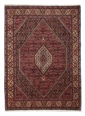 Persisk tæppe - Bijar - 275 x 203 cm - brun