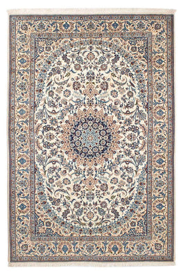 Persisk tæppe - Nain - Premium - 201 x 130 cm - beige