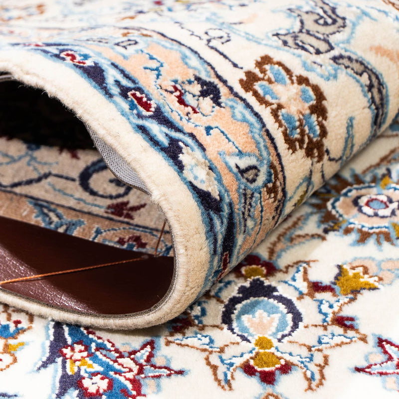 Persisk tæppe - Nain - Premium - 190 x 128 cm - beige