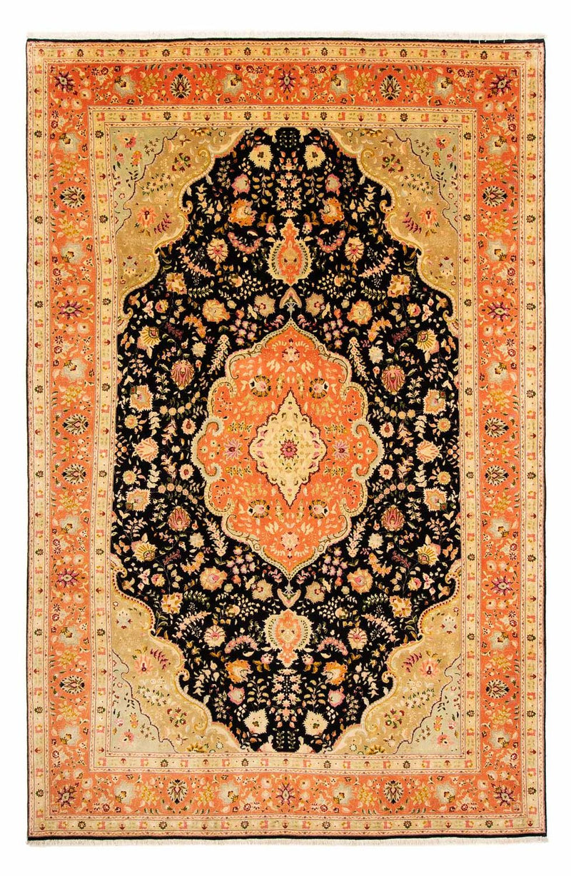 Persisk tæppe - Tabriz - Royal - 302 x 197 cm - lys brun