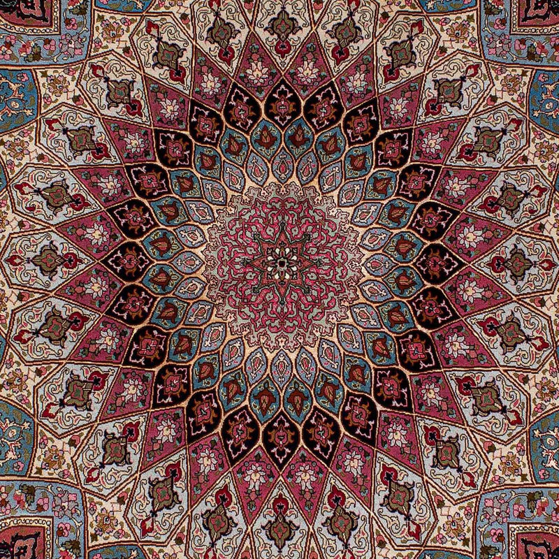 Persisk tæppe - Tabriz - Royal - 217 x 158 cm - flerfarvet