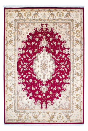 Persisk tæppe - Tabriz - Royal - 247 x 171 cm - rød