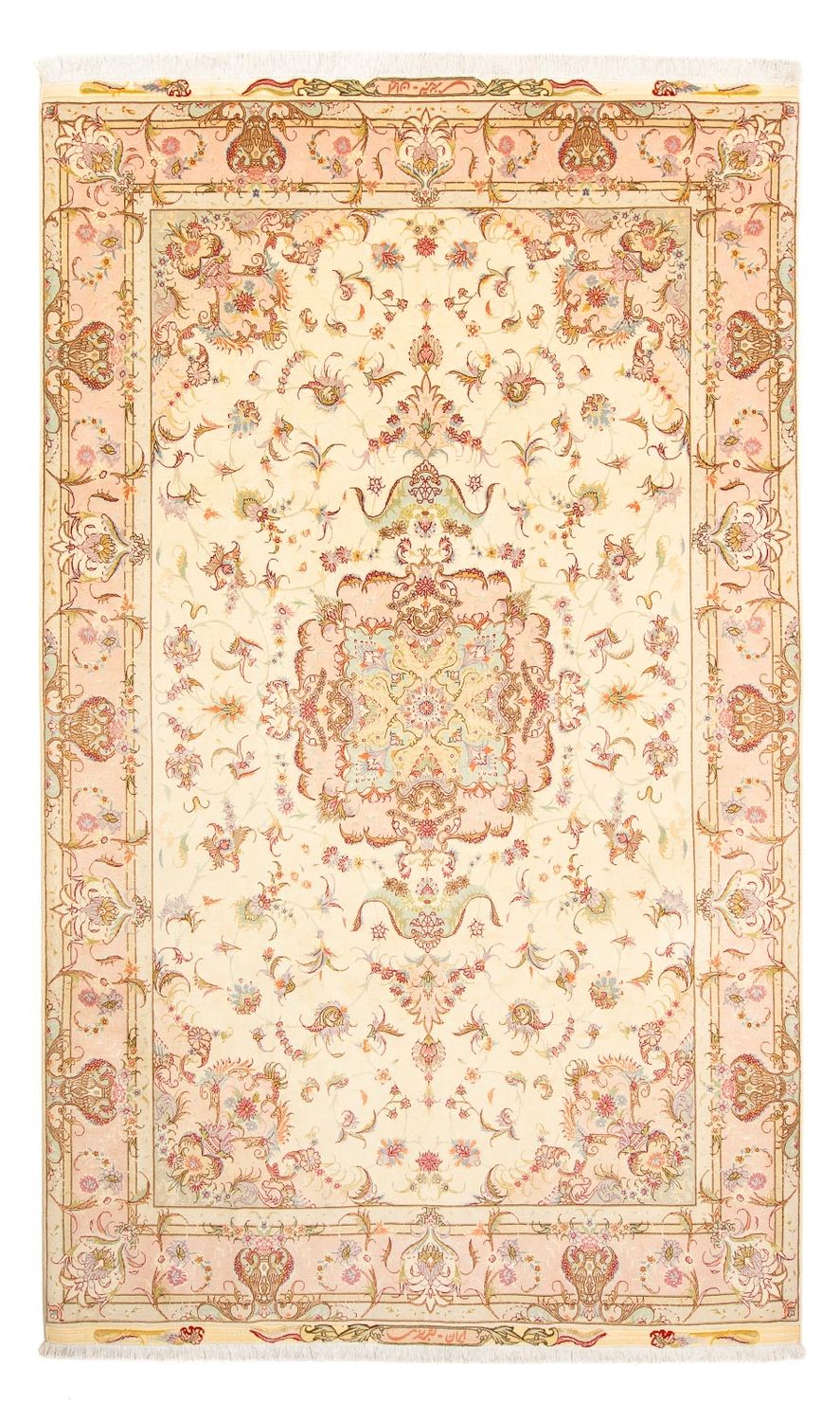 Persisk tæppe - Tabriz - Royal - 288 x 198 cm - beige