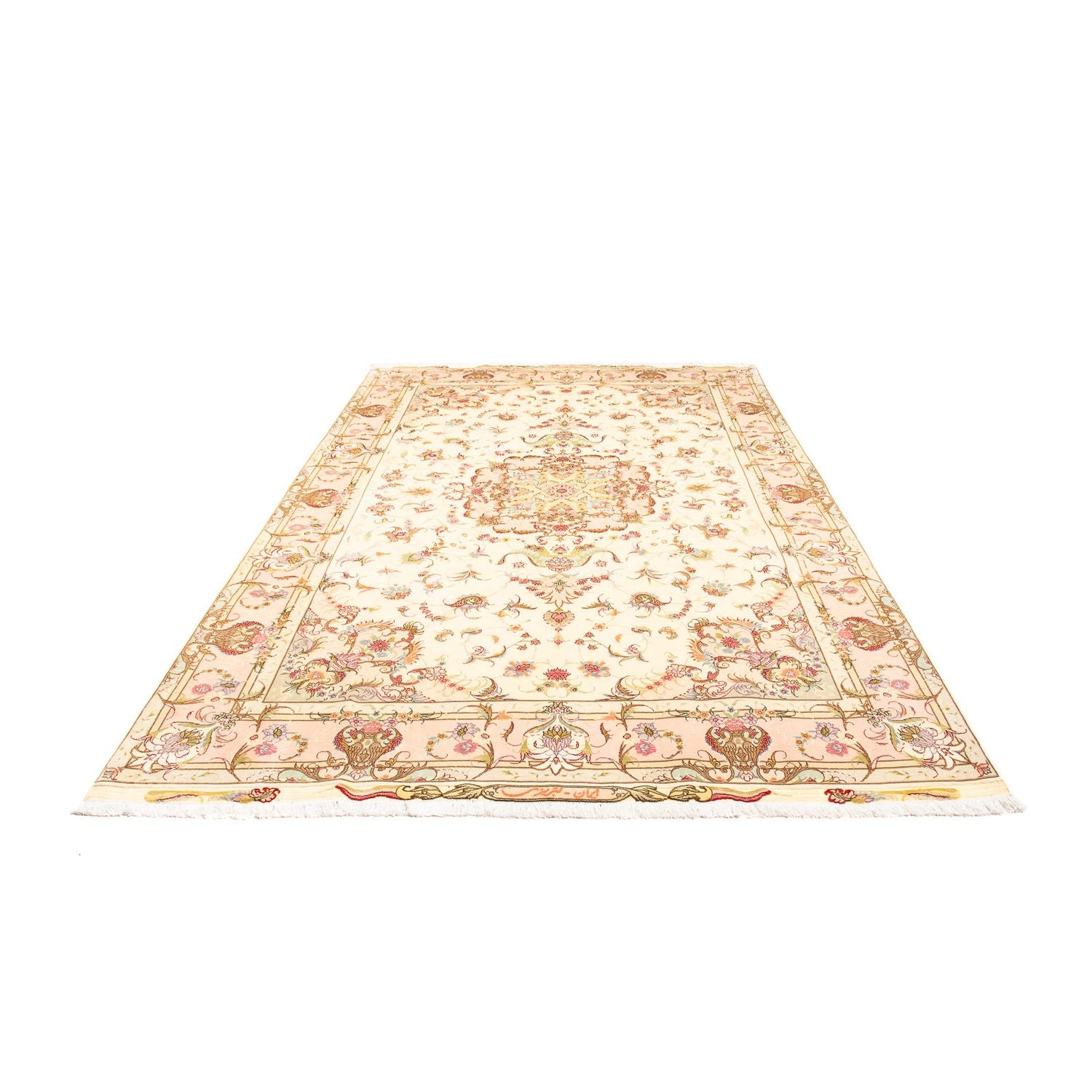 Persisk tæppe - Tabriz - Royal - 288 x 198 cm - beige