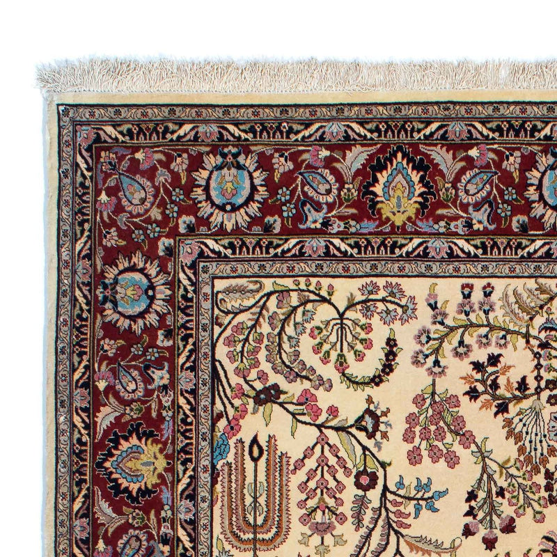 Persisk tæppe - Ghom - 207 x 142 cm - beige
