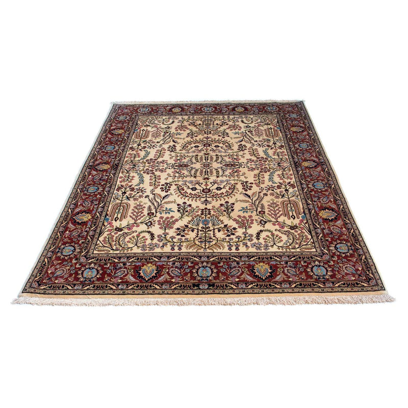 Persisk tæppe - Ghom - 207 x 142 cm - beige