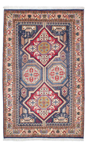 Gabbeh-tæppe - Kashkuli Persisk - 230 x 148 cm - mørkeblå
