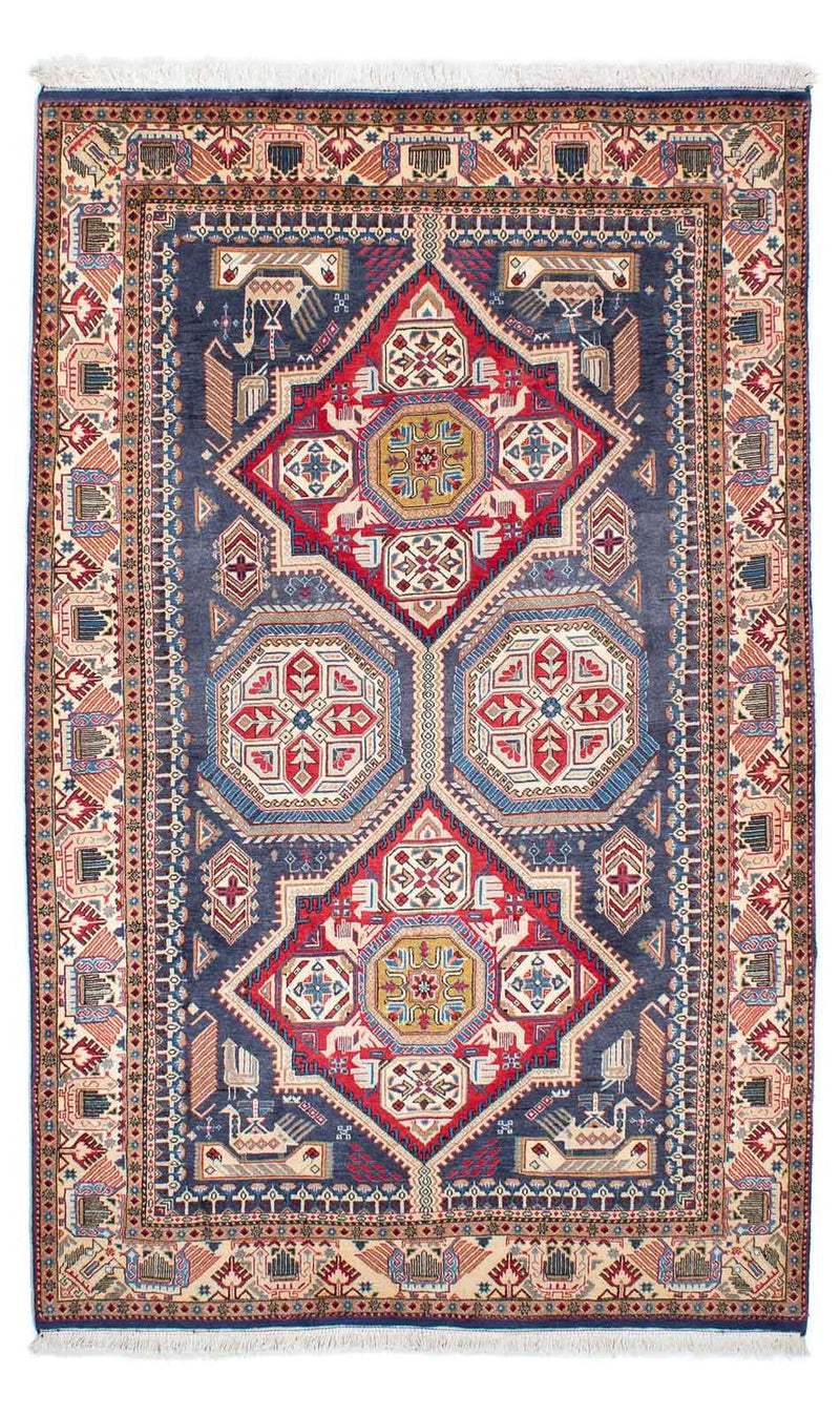 Gabbeh-tæppe - Kashkuli Persisk - 230 x 148 cm - mørkeblå