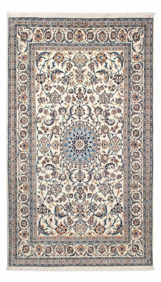 Persisk tæppe - Nain - Premium - 204 x 130 cm - beige