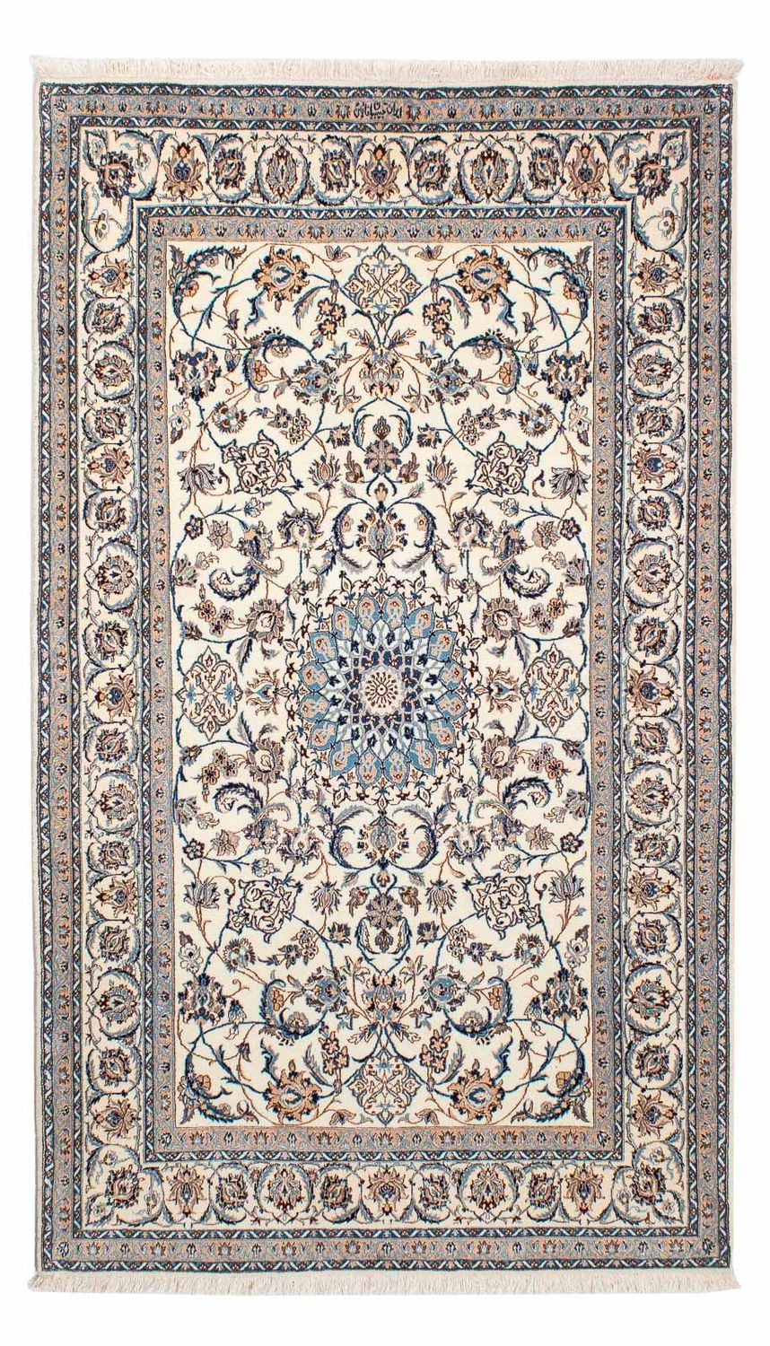 Persisk tæppe - Nain - Premium - 204 x 130 cm - beige
