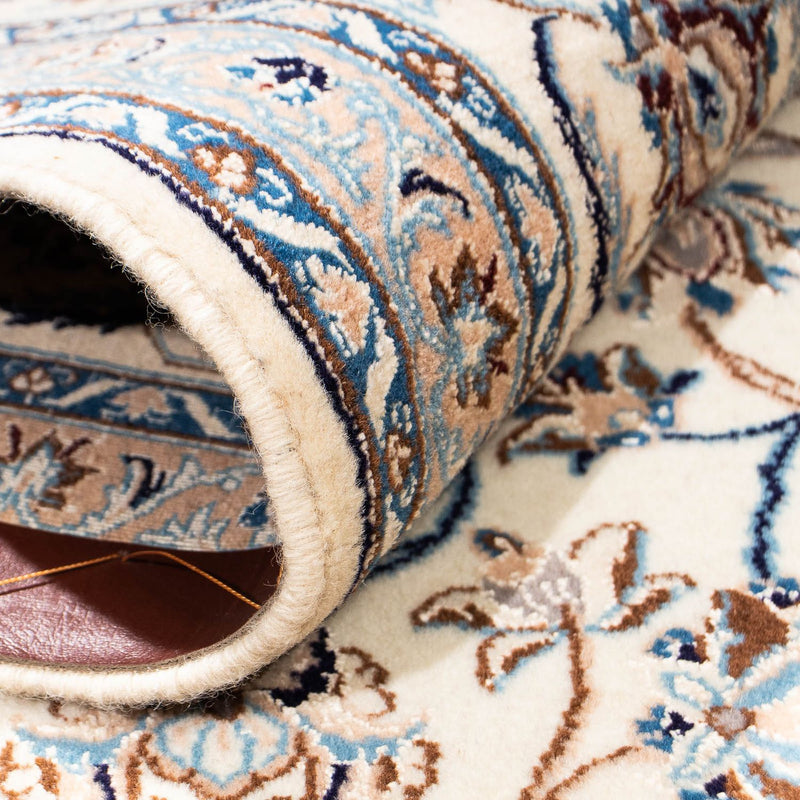 Persisk tæppe - Nain - Premium - 204 x 130 cm - beige