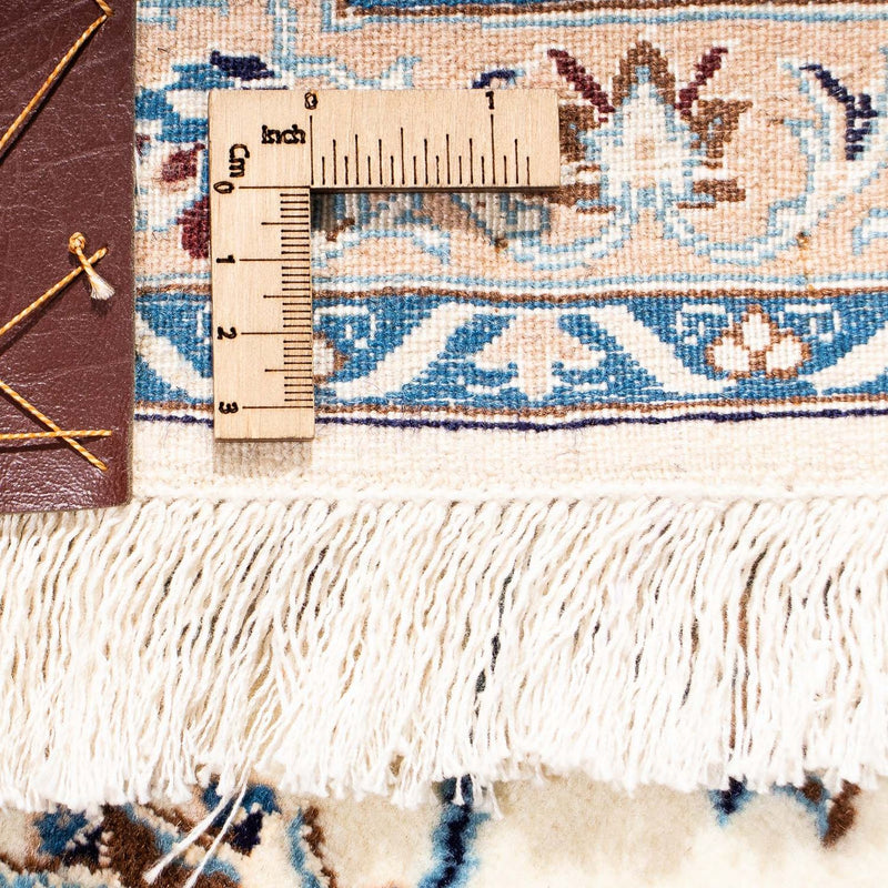 Persisk tæppe - Nain - Premium - 204 x 130 cm - beige
