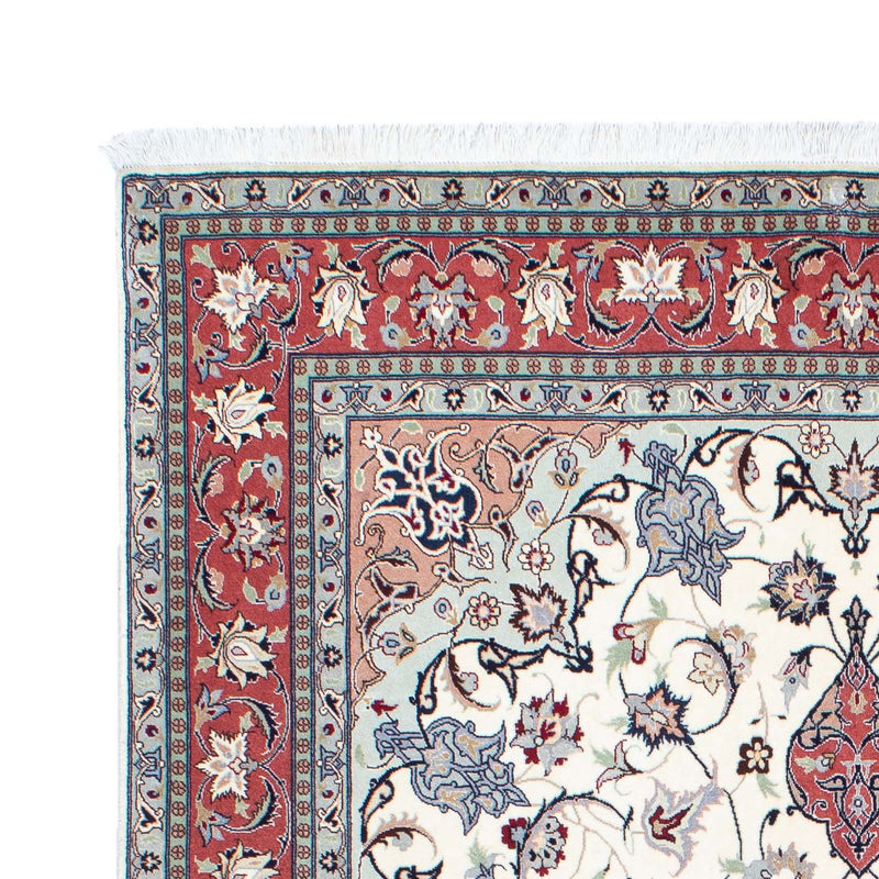 Persisk tæppe - Tabriz - Royal - 210 x 150 cm - beige