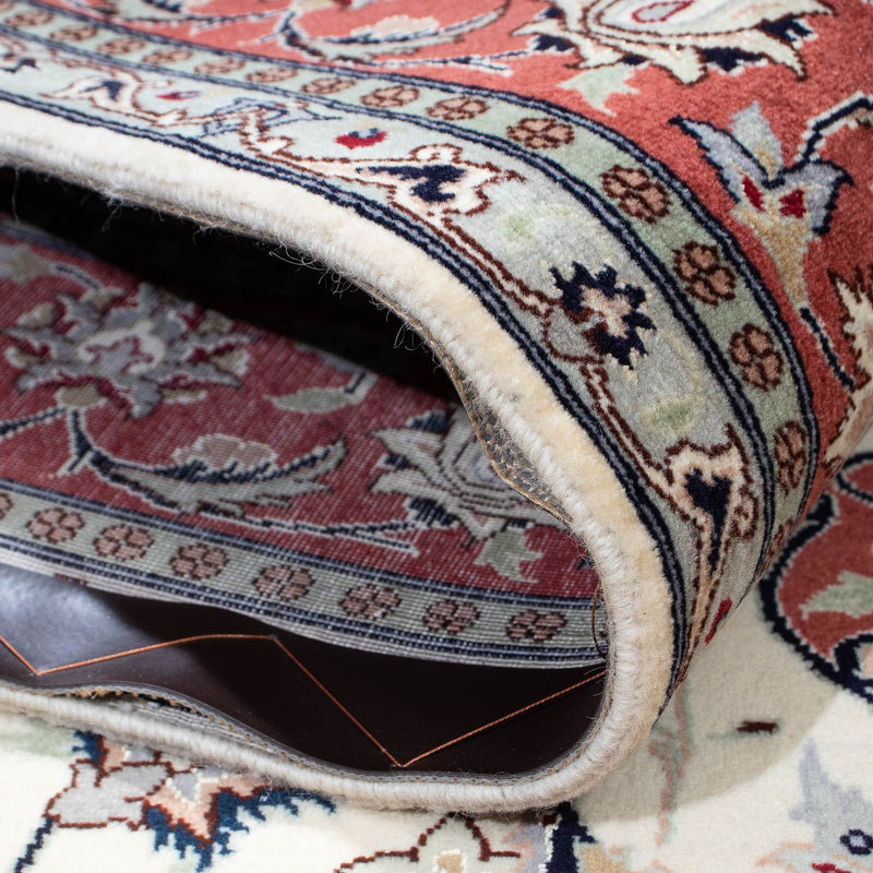Persisk tæppe - Tabriz - Royal - 210 x 150 cm - beige