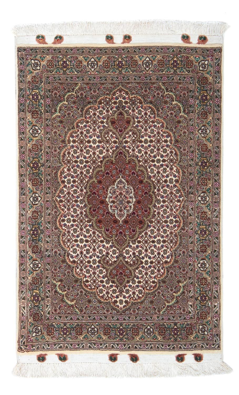 Persisk tæppe - Tabriz - Royal - 90 x 60 cm - beige