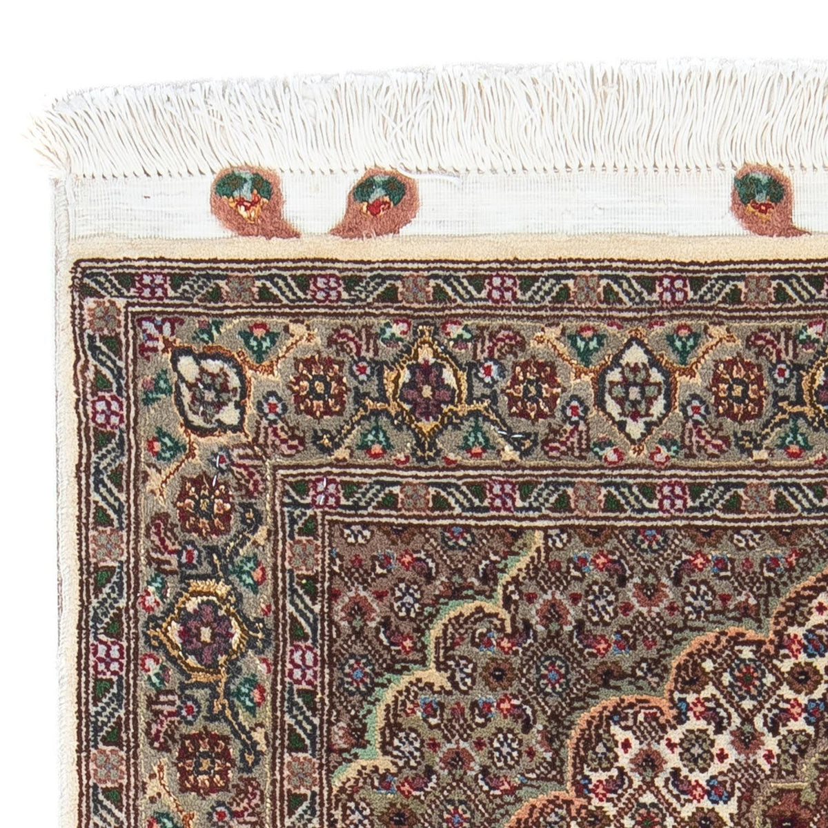 Persisk tæppe - Tabriz - Royal - 90 x 60 cm - beige