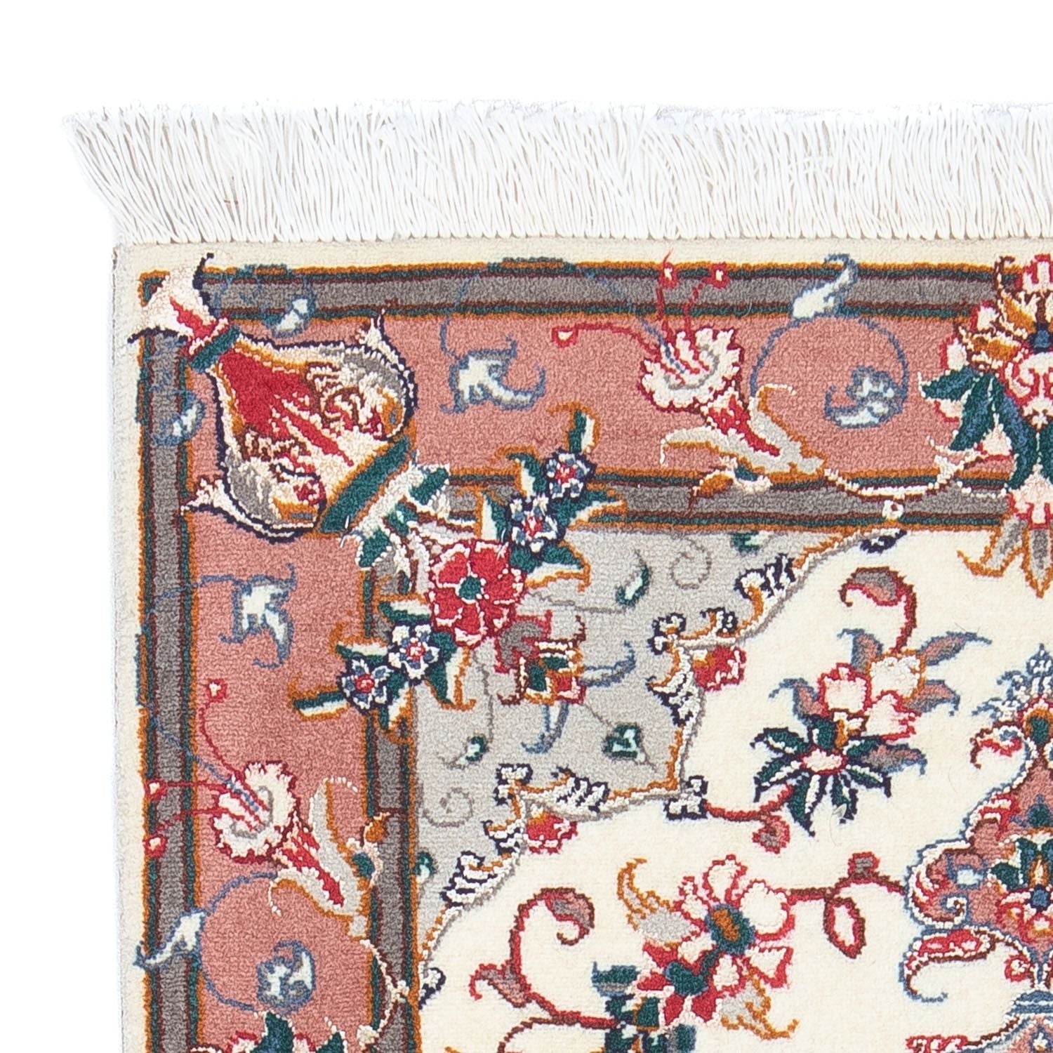 Persisk tæppe - Tabriz - Royal - 90 x 60 cm - beige
