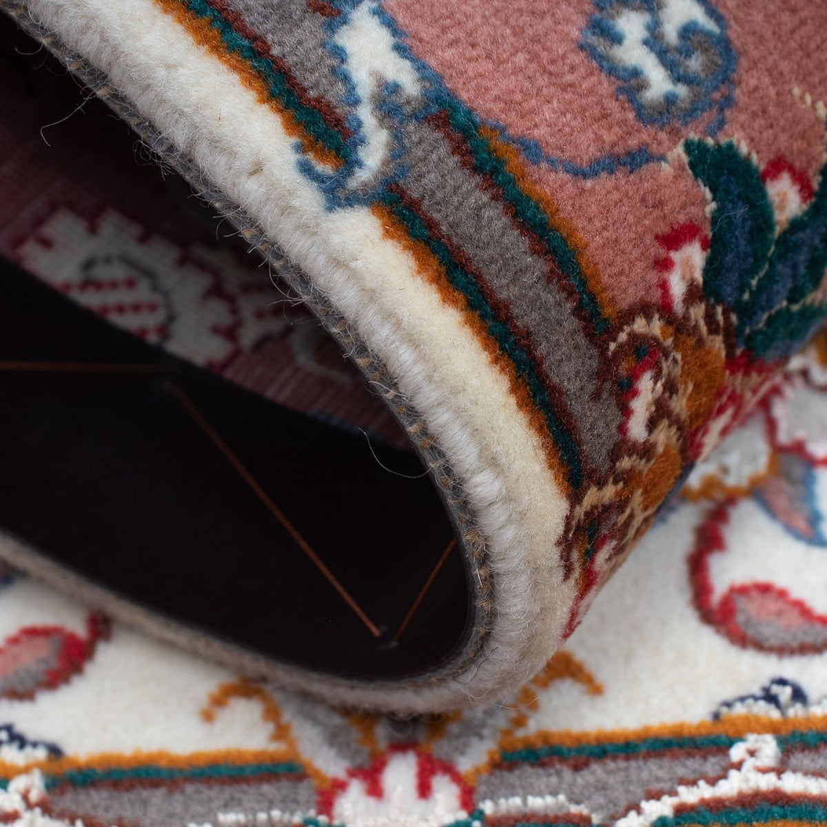 Persisk tæppe - Tabriz - Royal - 90 x 60 cm - beige