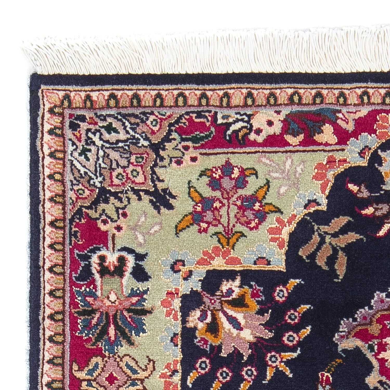 Persisk tæppe - Tabriz - Royal - 90 x 60 cm - mørkeblå