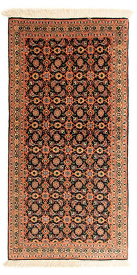 Persisk tæppe - Tabriz - Royal - 130 x 65 cm - sort