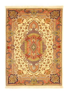 Persisk tæppe - Tabriz - Royal - 150 x 101 cm - beige