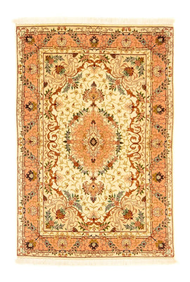 Persisk tæppe - Tabriz - Royal - 148 x 98 cm - beige