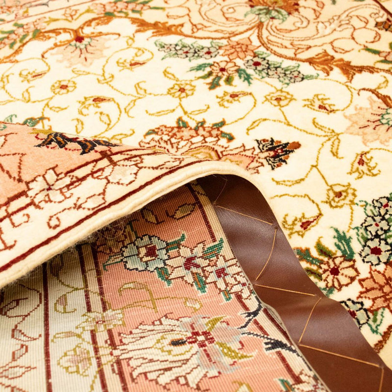 Persisk tæppe - Tabriz - Royal - 148 x 98 cm - beige
