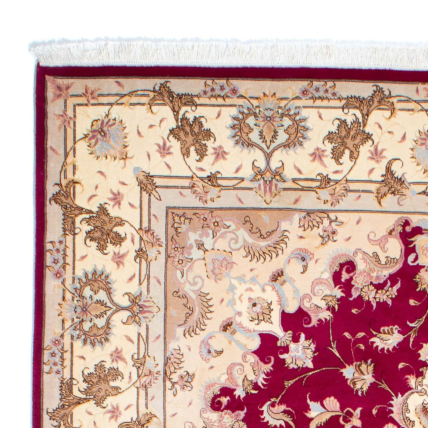 Tabriz - 50 Raj Tæppe 242x168cm - Persisk tæppe