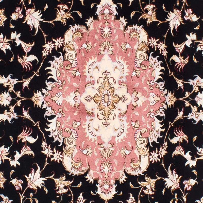 Persisk tæppe - Tabriz - Royal - 243 x 168 cm - mørkeblå