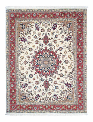 Persisk tæppe - Tabriz - Royal - 198 x 154 cm - beige
