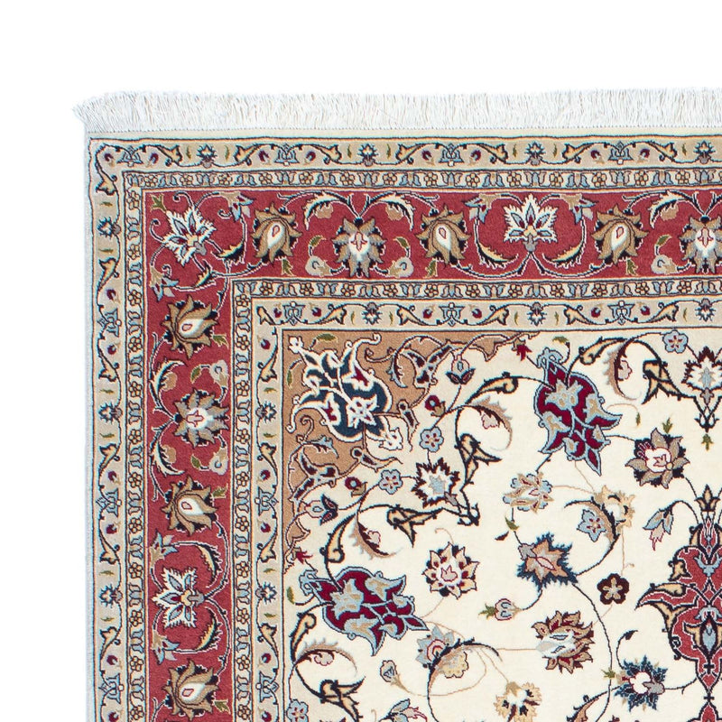 Persisk tæppe - Tabriz - Royal - 198 x 154 cm - beige