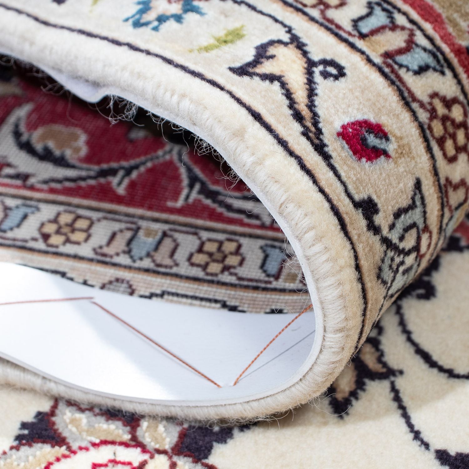 Persisk tæppe - Tabriz - Royal - 198 x 154 cm - beige