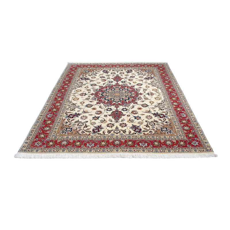Persisk tæppe - Tabriz - Royal - 198 x 154 cm - beige