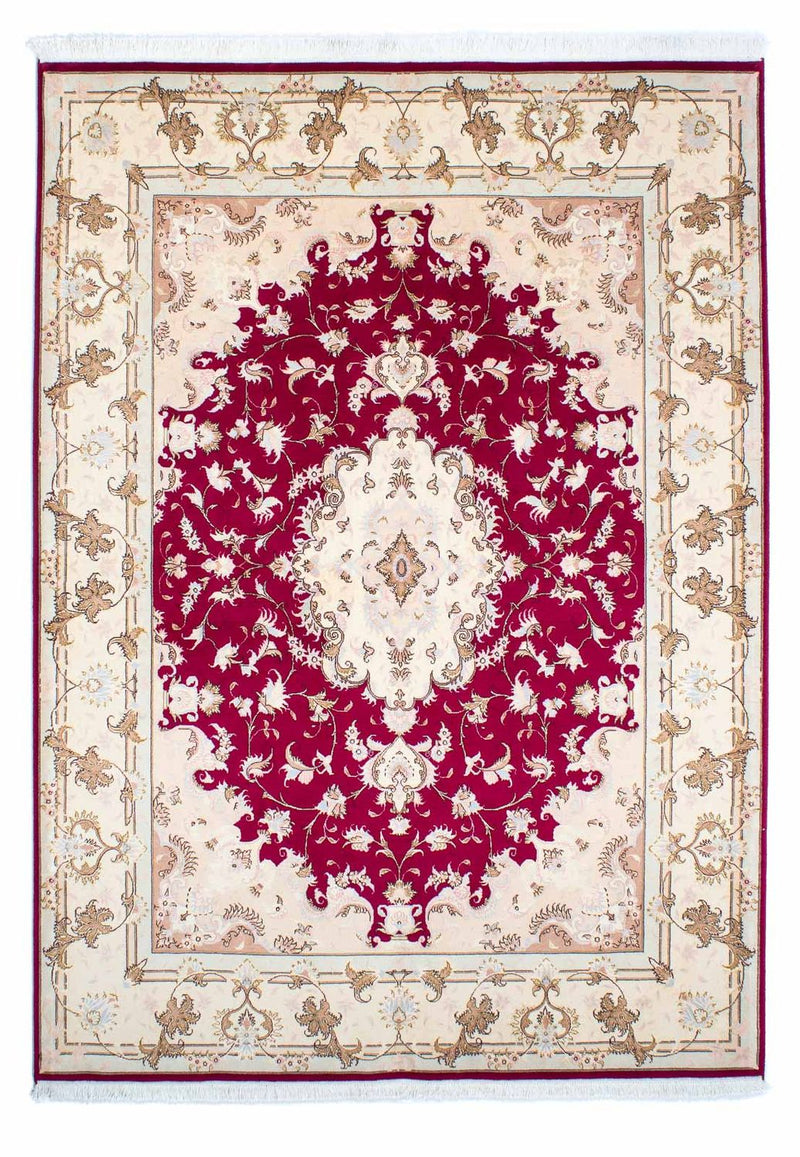 Persisk tæppe - Tabriz - Royal - 240 x 169 cm - rød