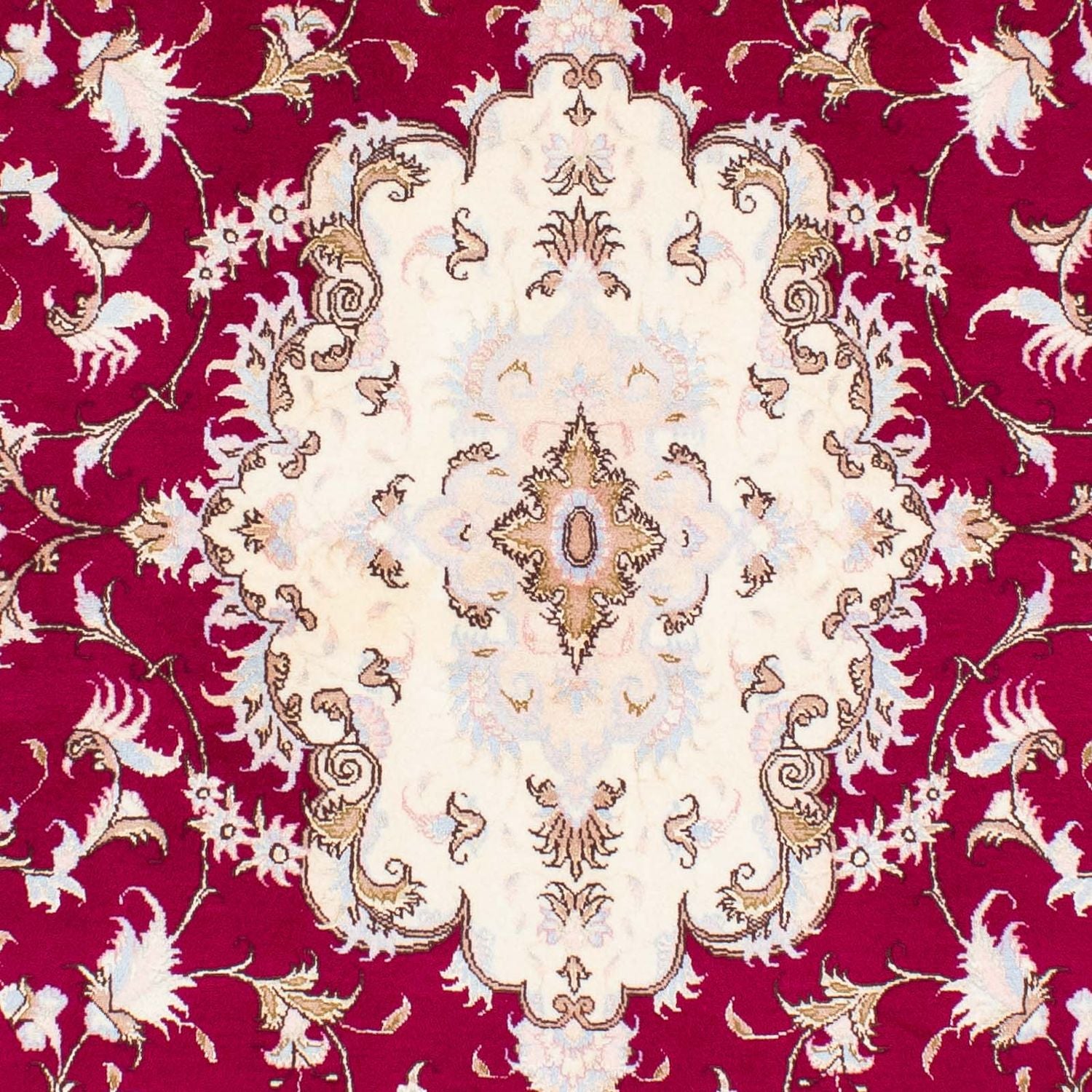 Persisk tæppe - Tabriz - Royal - 240 x 169 cm - rød