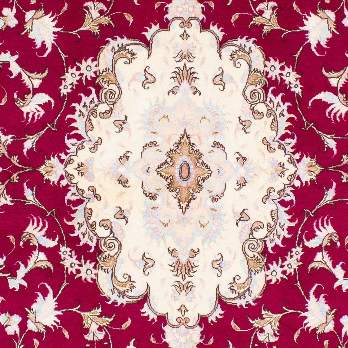 Persisk tæppe - Tabriz - Royal - 240 x 169 cm - rød