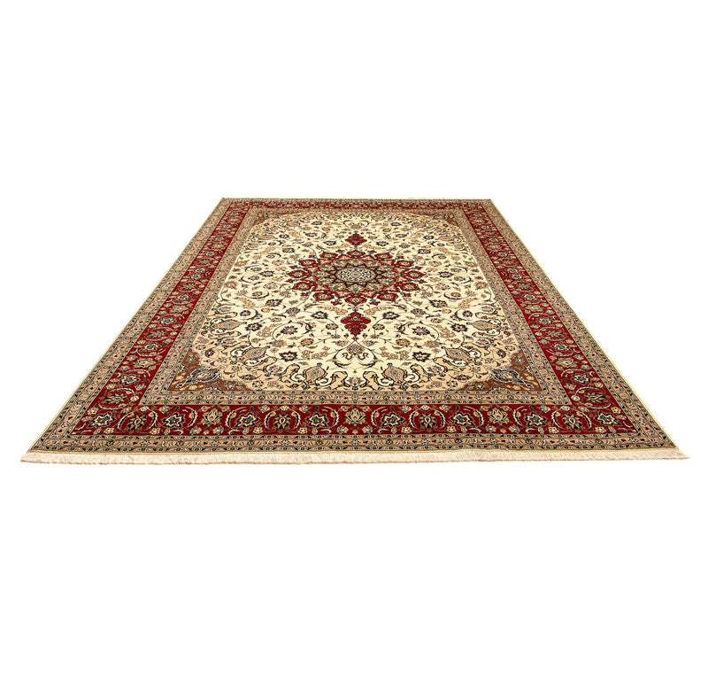 Persisk tæppe - Tabriz - 358 x 254 cm - beige