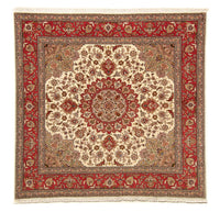 Persisk tæppe - Tabriz - Royal firkantet  - 203 x 200 cm - beige