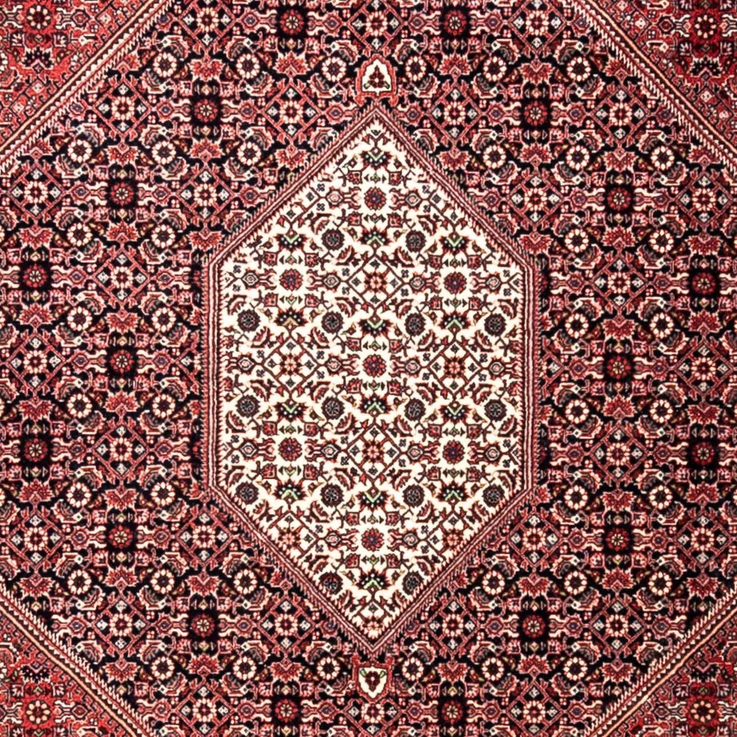 Persisk tæppe - Bijar - Royal - 346 x 252 cm - rød