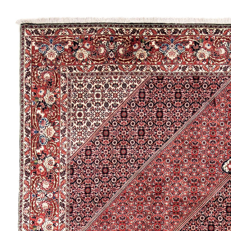 Persisk tæppe - Bijar - Royal - 346 x 252 cm - rød