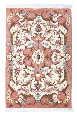 Persisk tæppe - Tabriz - Royal - 90 x 60 cm - beige