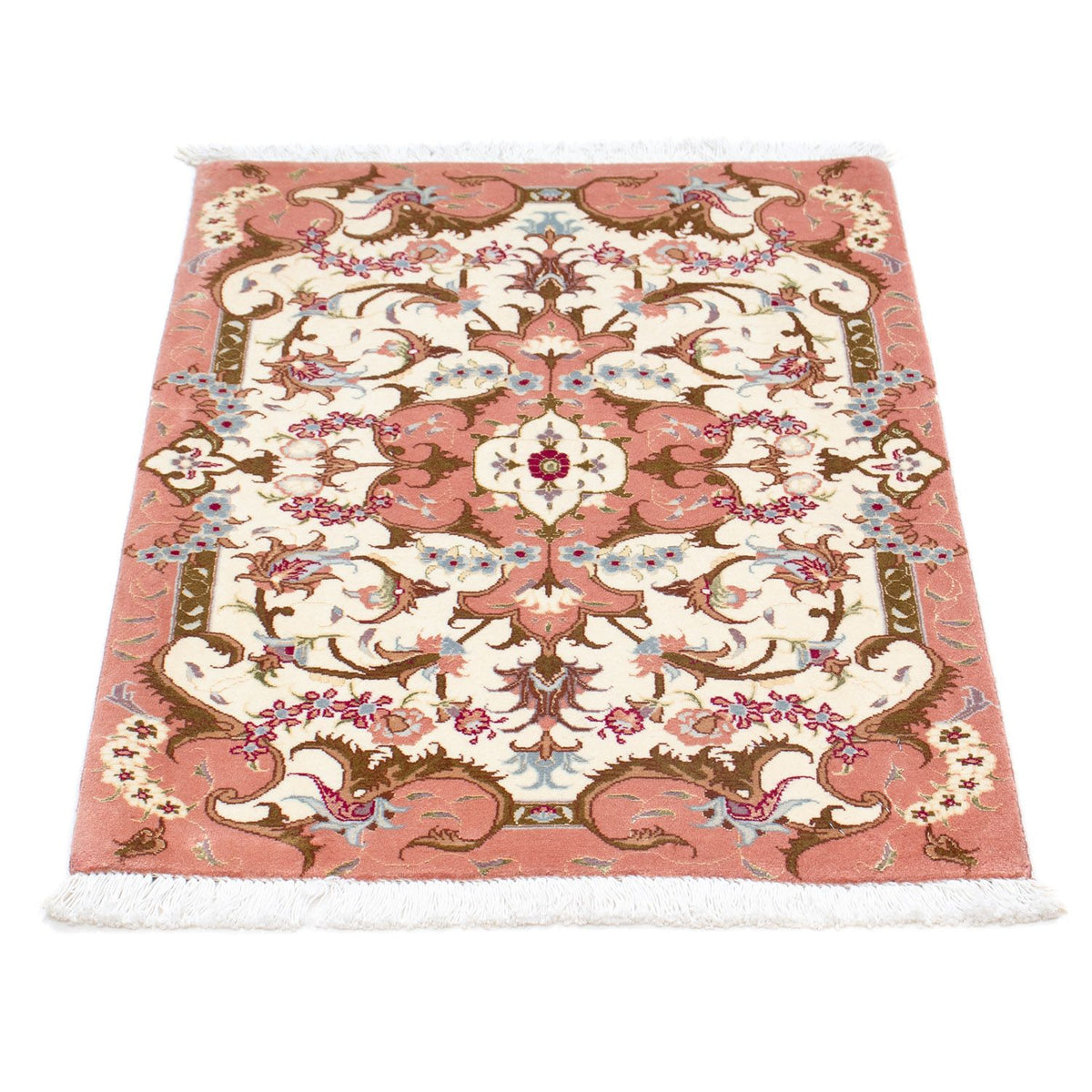 Persisk tæppe - Tabriz - Royal - 90 x 60 cm - beige