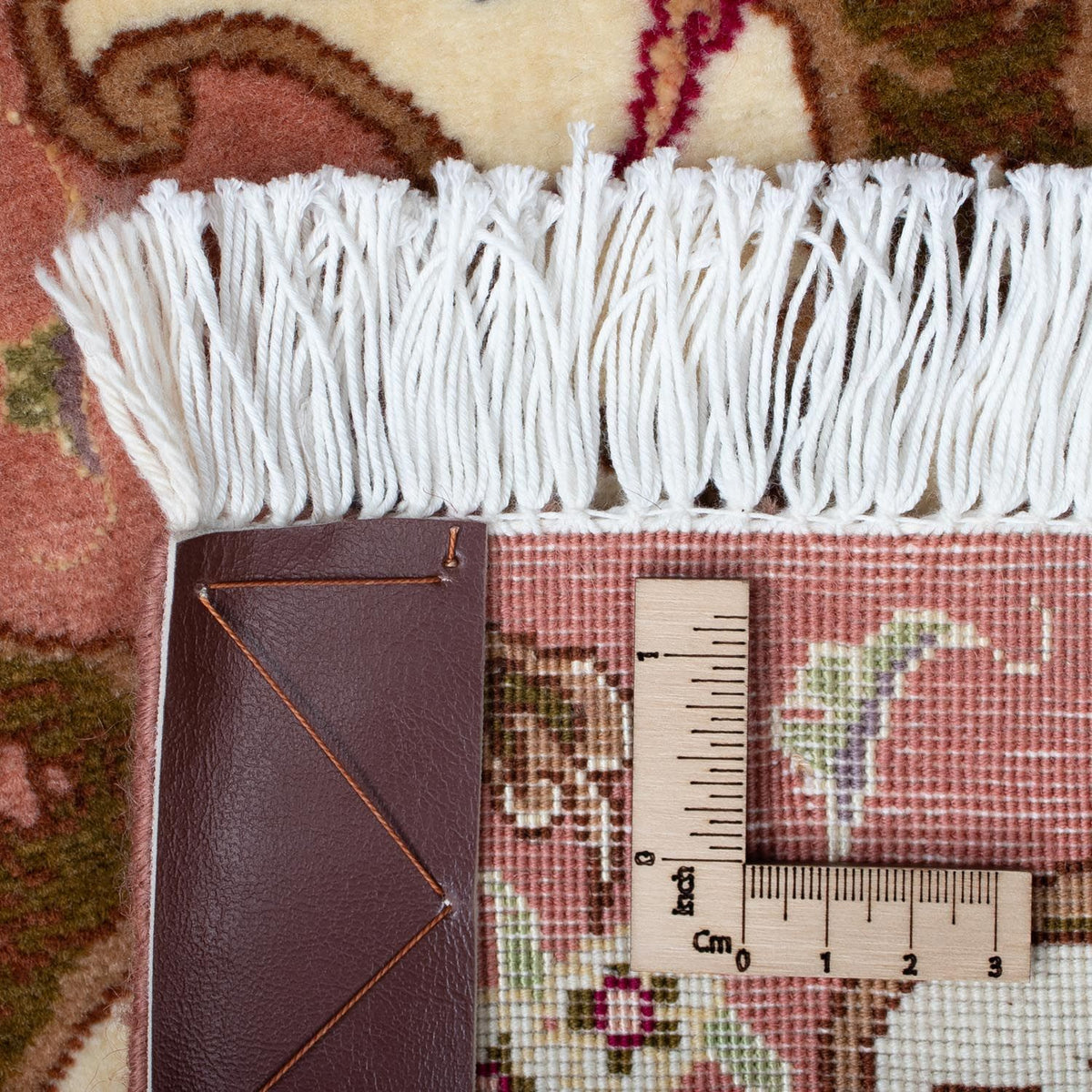 Persisk tæppe - Tabriz - Royal - 90 x 60 cm - beige