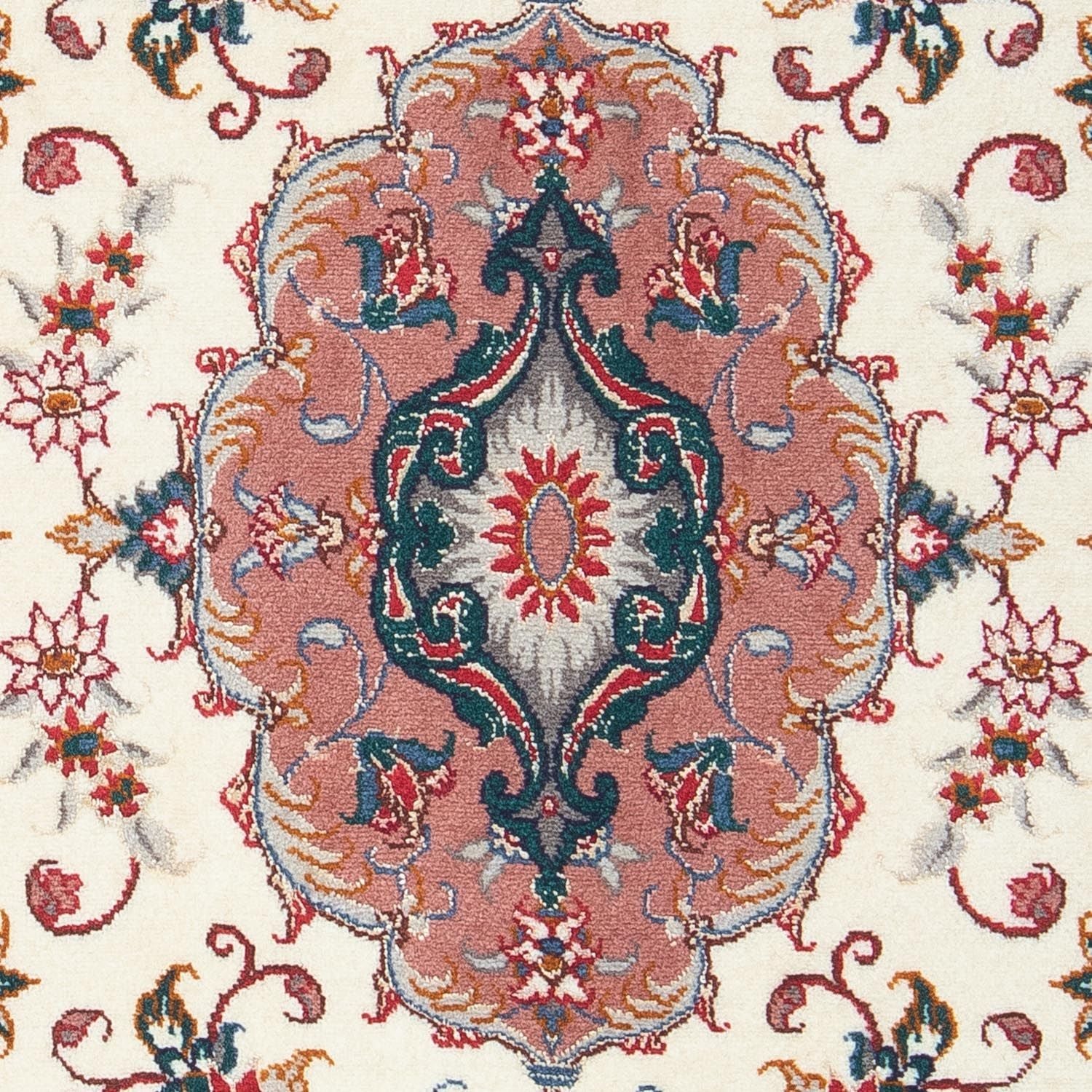 Persisk tæppe - Tabriz - Royal - 92 x 60 cm - beige