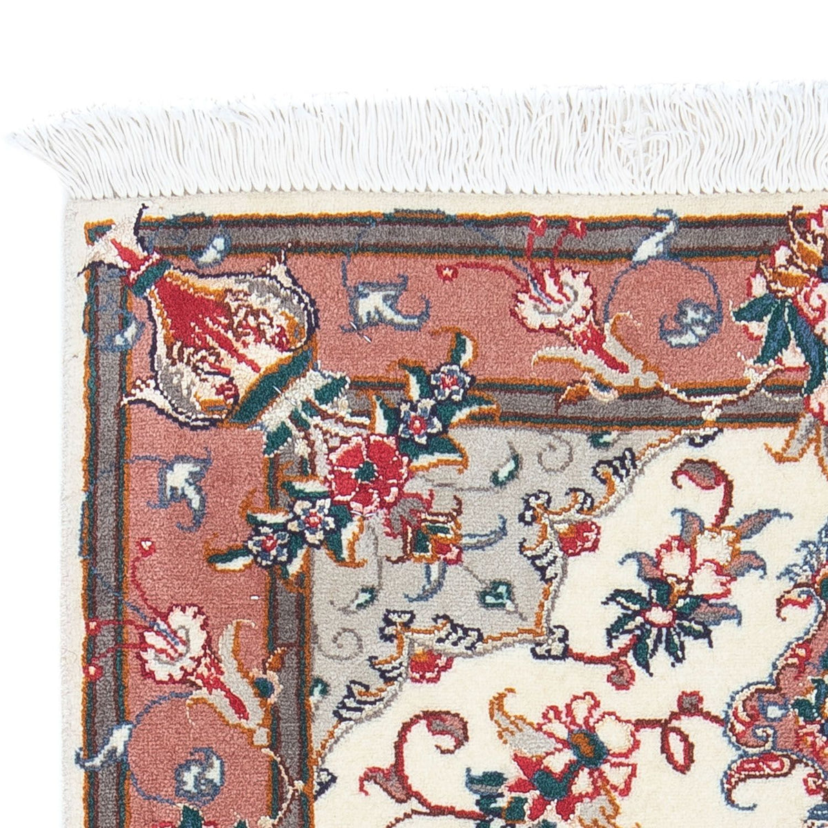 Tabriz - 50 Raj Tæppe 60x92cm - Persisk tæppe