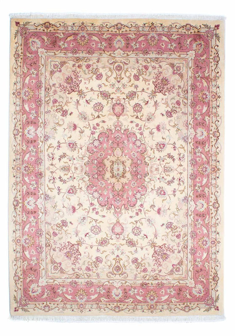 Persisk tæppe - Tabriz - Royal - 240 x 170 cm - beige