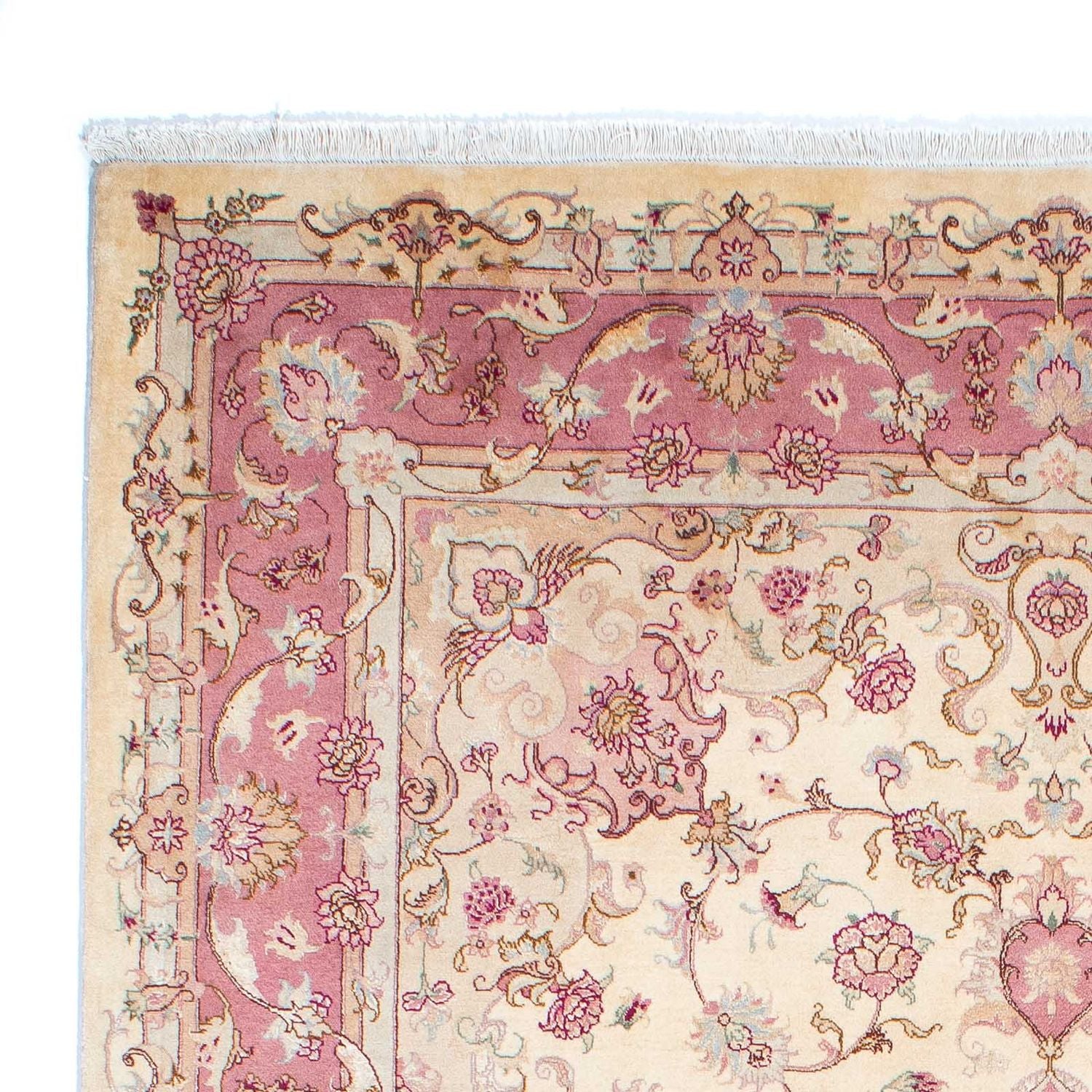 Persisk tæppe - Tabriz - Royal - 240 x 170 cm - beige