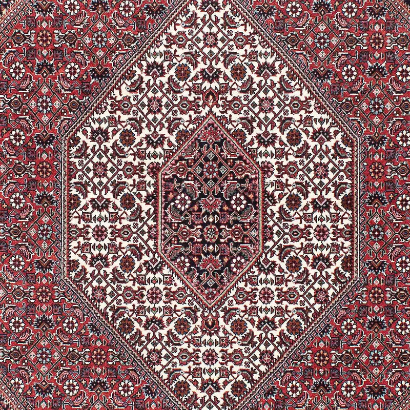Persisk tæppe - Bijar - 200 x 132 cm - rød