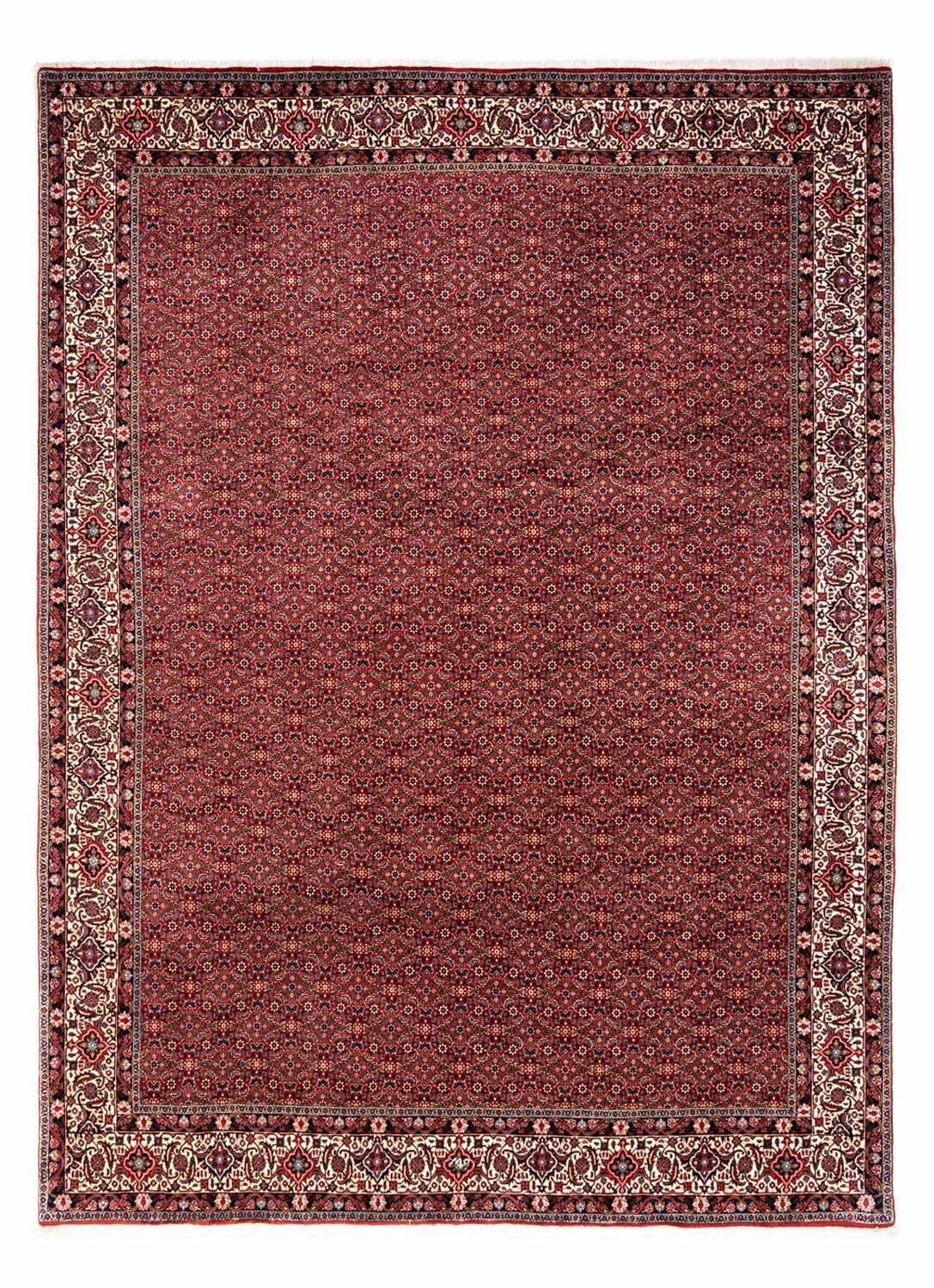 Persisk tæppe - Bijar - Royal - 340 x 248 cm - rød
