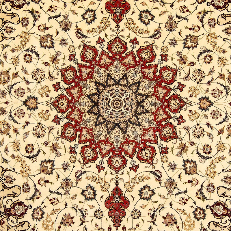 Persisk tæppe - Tabriz - Royal - 351 x 252 cm - beige